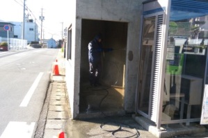 清掃作業