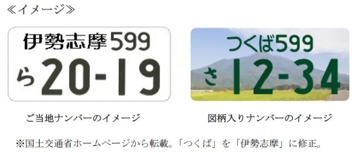 ご当地ナンバー「伊勢志摩」の導入について／志摩市ホームページ