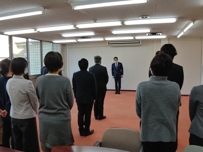 仕事始め式