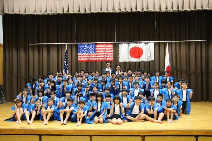 磯部小学校訪問