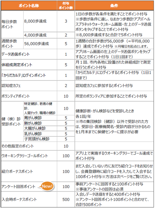 ポイントルール