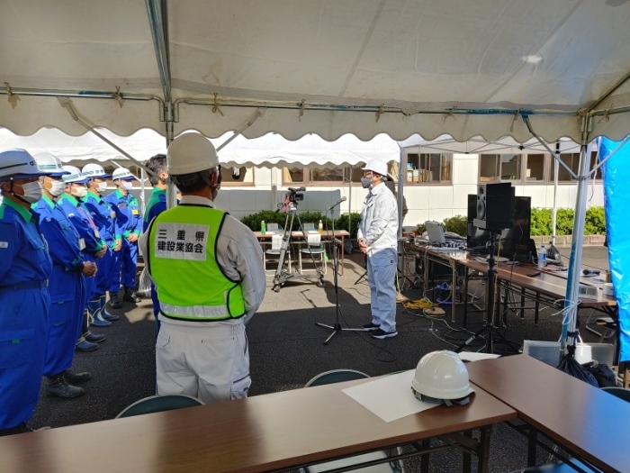 三重県建設業協会第6回災害対応訓練