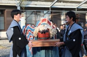 安乗神社しめ切り神事獅子舞