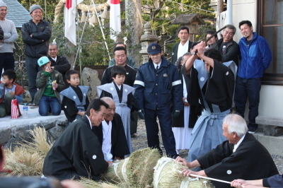 安乗神社しめ切り神事