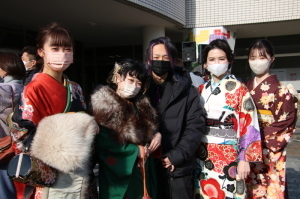 華やかな新成人の皆さん