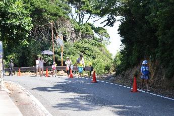 国府地区海岸・志島地区海岸 津波避難訓練