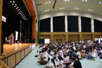 建設フェスタ＆商工まつり挨拶写真