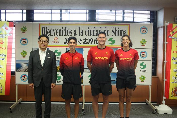 スペイン代表記念写真
