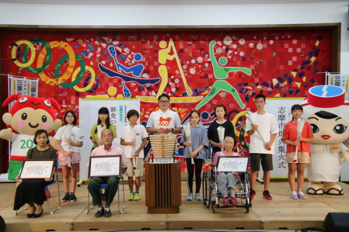 国体集火式集合写真