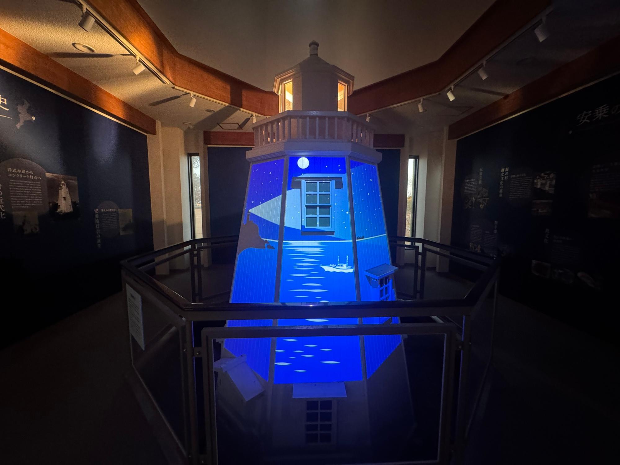 灯台プロジェクションマッピング