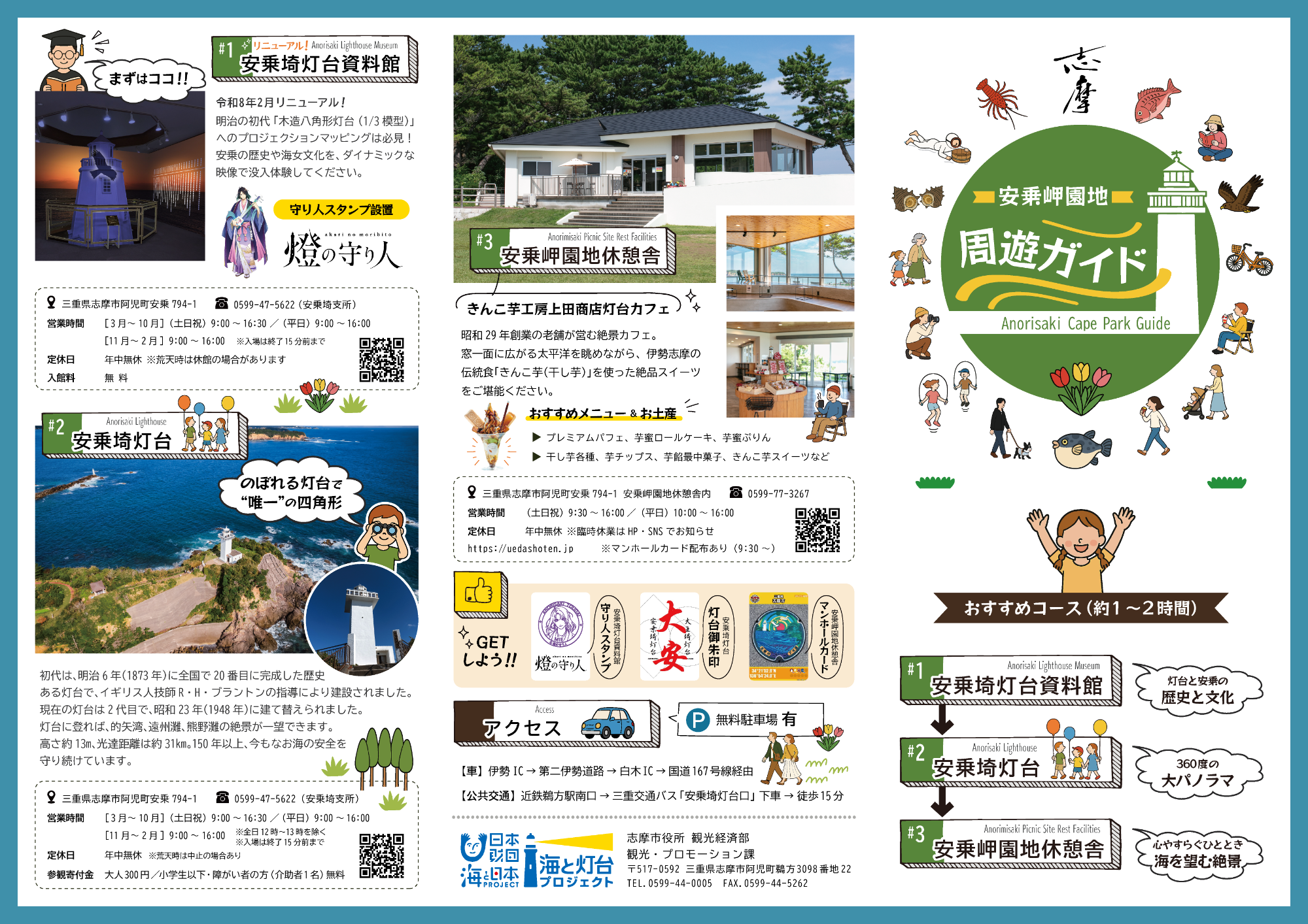 安乗岬園地周辺ガイド