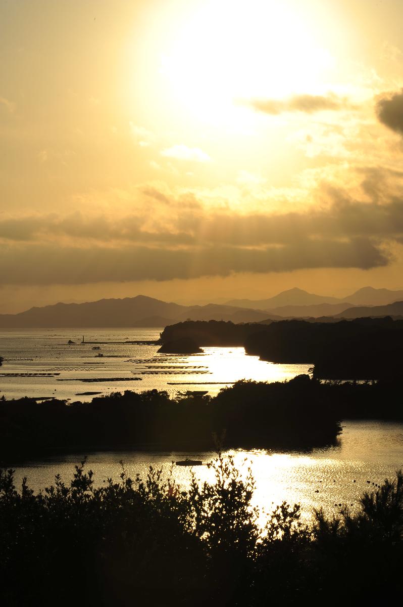 ともやま慕情が丘＿英虞湾夕景