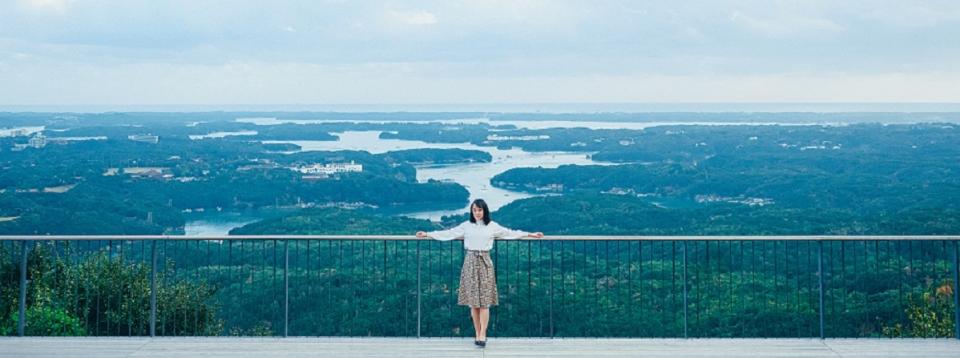 横山展望台からの景色