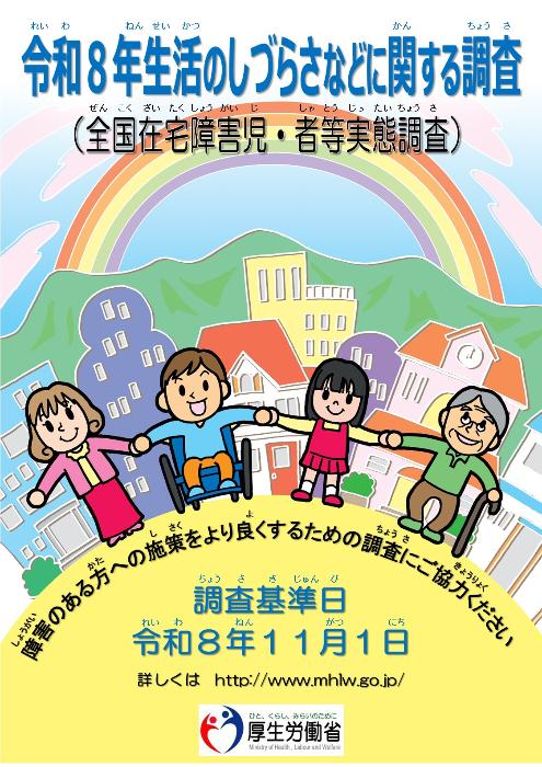 R8年生活のしづらさに関する調査（全国在宅障害児・者等実態調査）