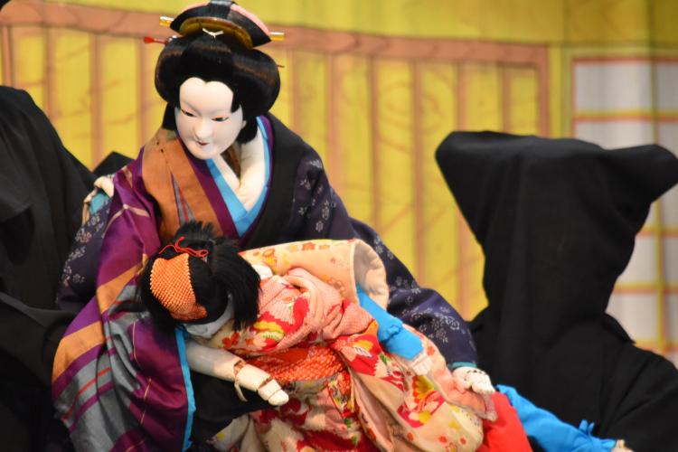安乗の人形芝居の様子