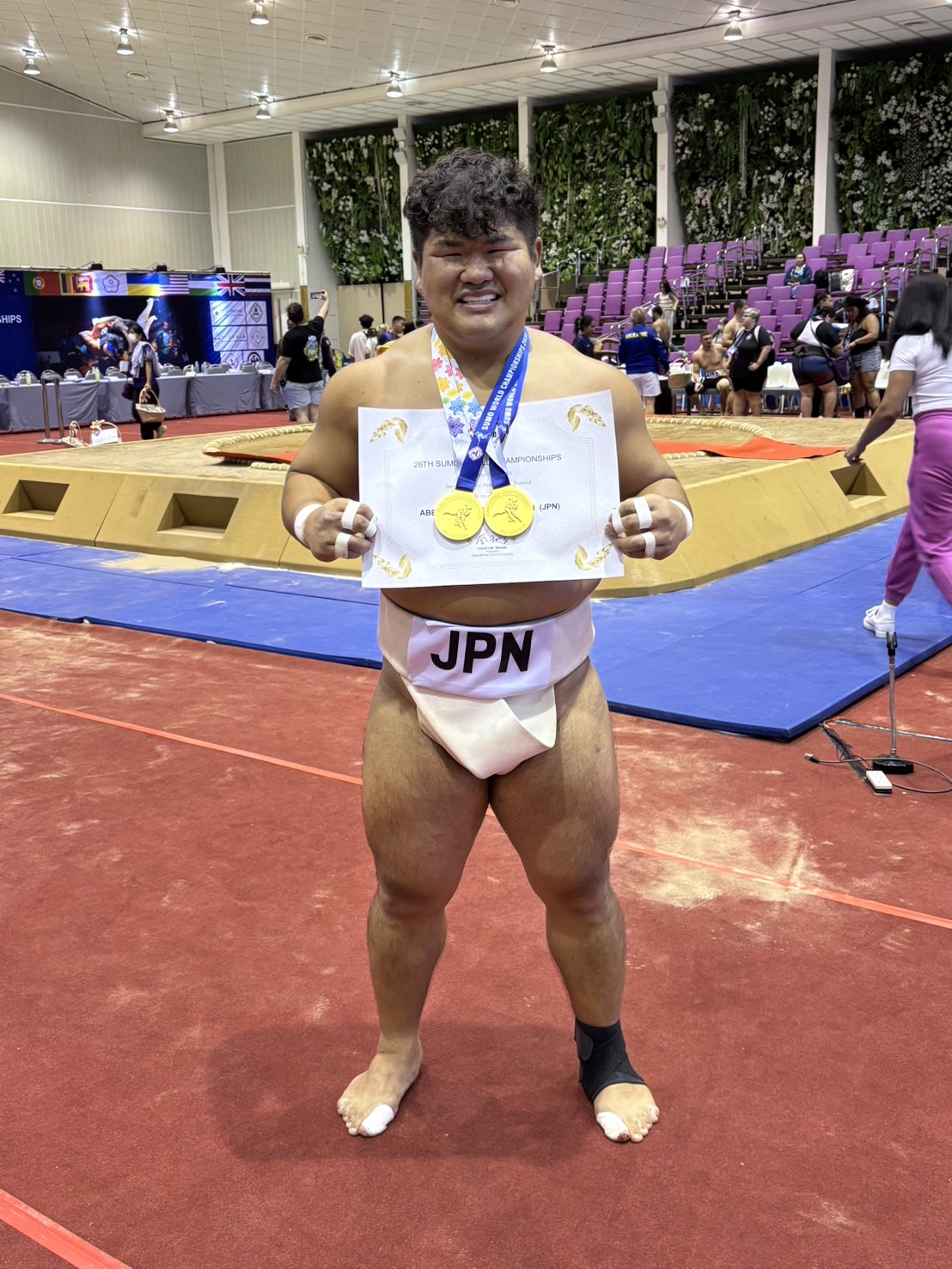 竹内宏晟世界選手権優勝写真